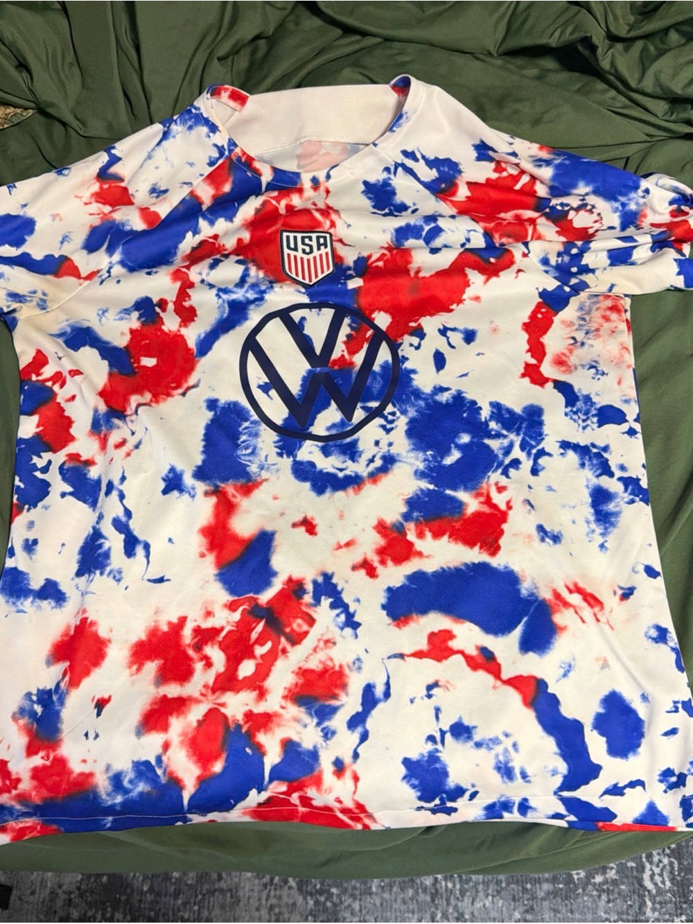 Nike USMNT Tie-Dye 2022/23 Warm Up Jersey XL
